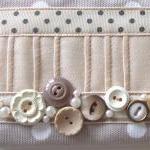 Vintage Flower Button Make-..