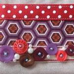 Vintage Button Make-Up Purs..