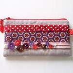 Vintage Button Make-Up Purs..
